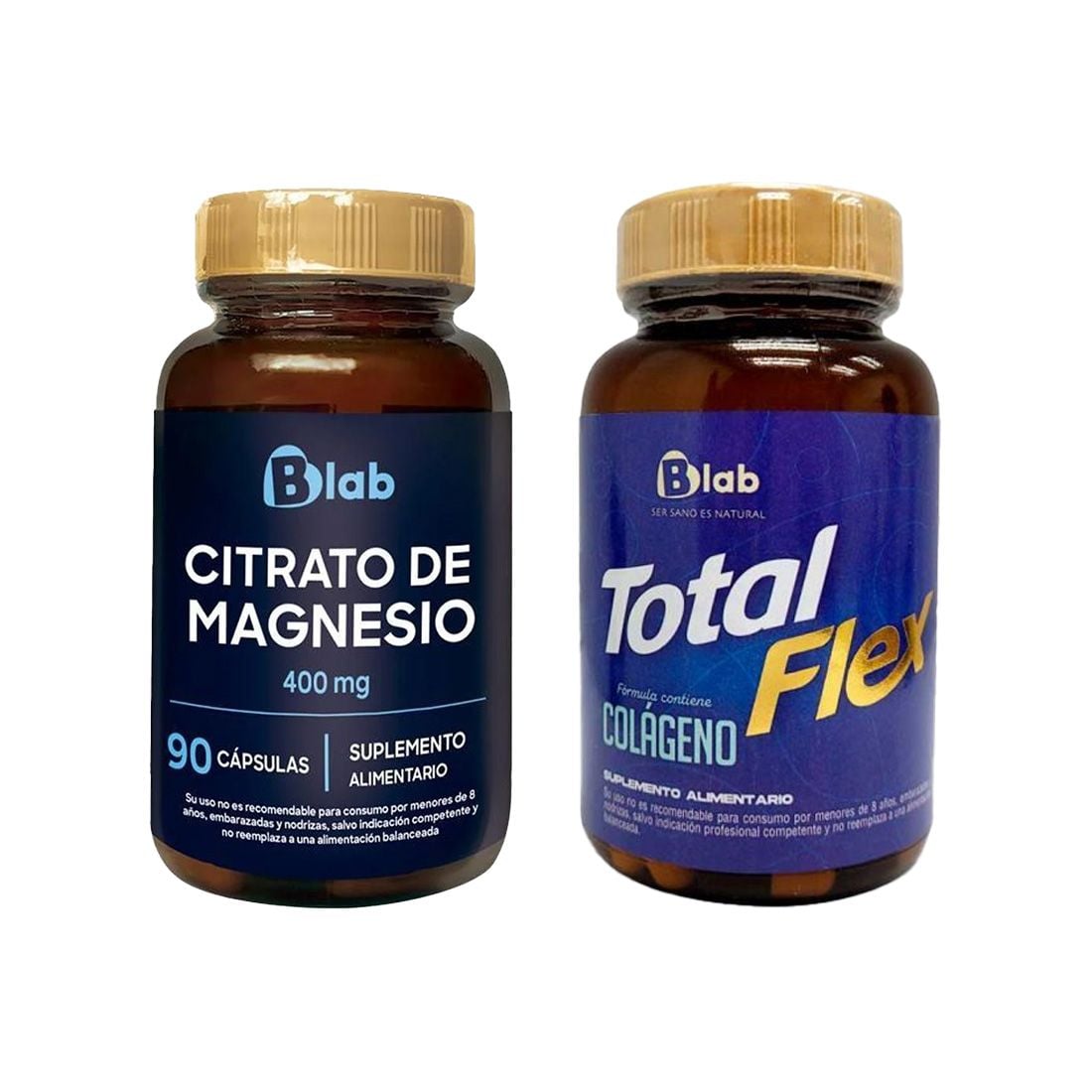 Kit Citrato de magnesio y colágeno Total Flex para articulaciones