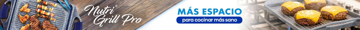 Nutri Grill Pro - Parrilla antiadherente