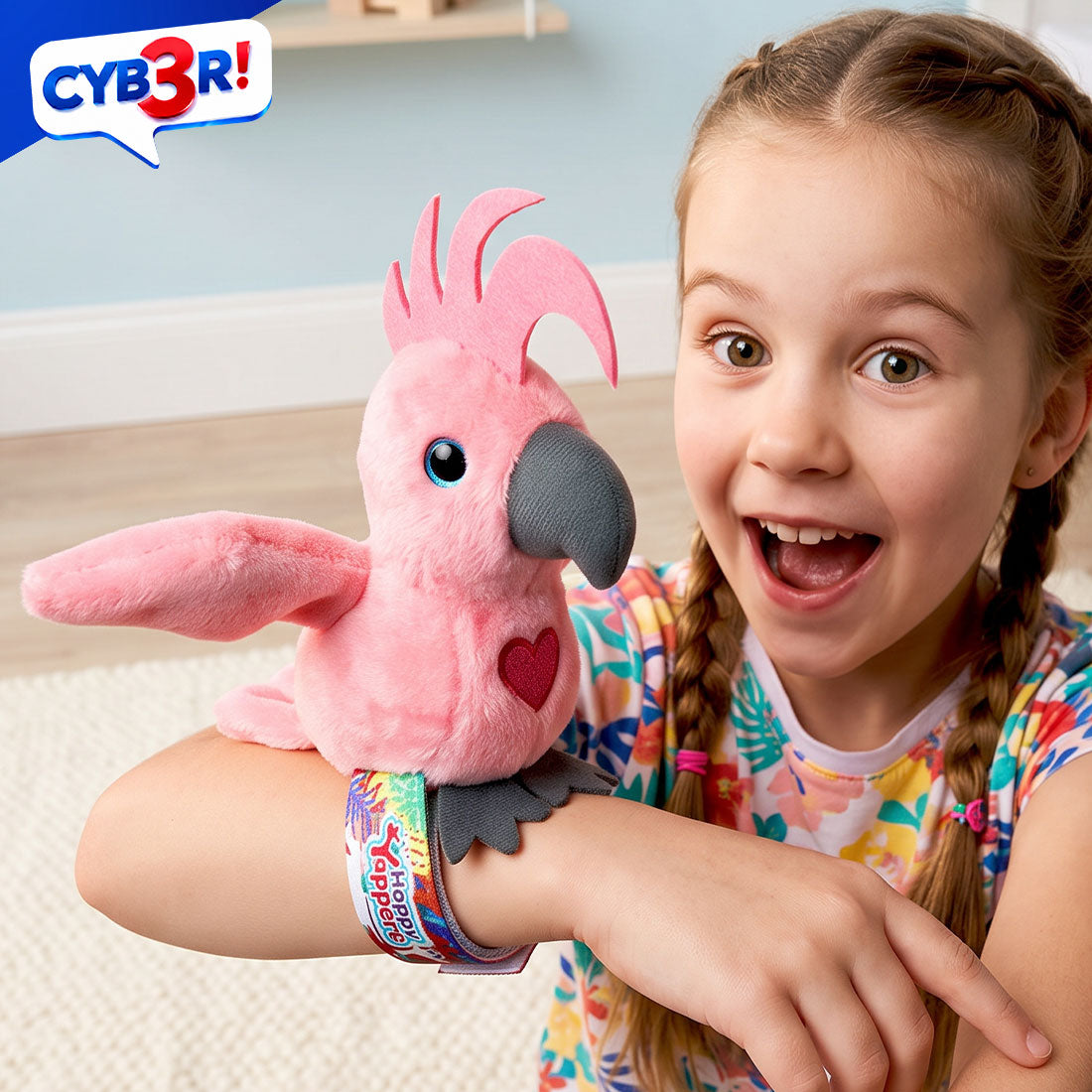 Happy Yappers - Juguete interactivo repetidor con voz