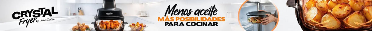 Crystal Fryer - Freidora de aire de vidrio