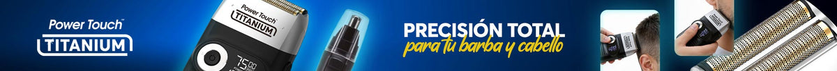 Power Touch Titanium - Set afeitado hombre