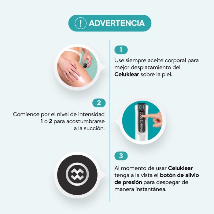 Celuklear - Masajeador inalámbrico 3 en 1