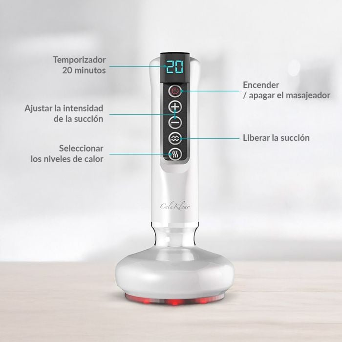 Celuklear - Masajeador inalámbrico 3 en 1
