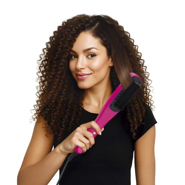 Glow Mist - Cepillo Alisador de Pelo