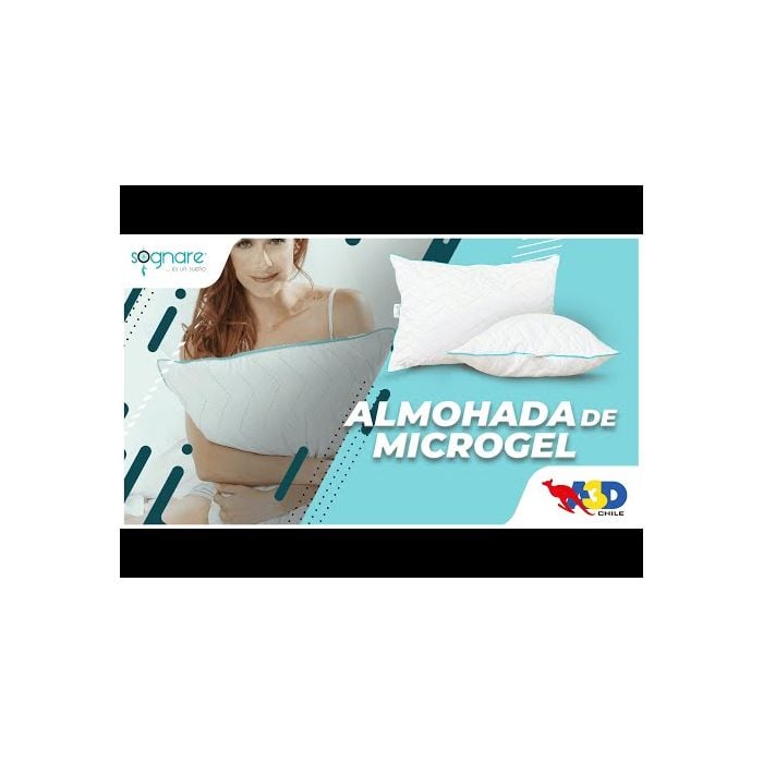 Almohada de microgel Sognare Twin SKU 11919 A3D Chile