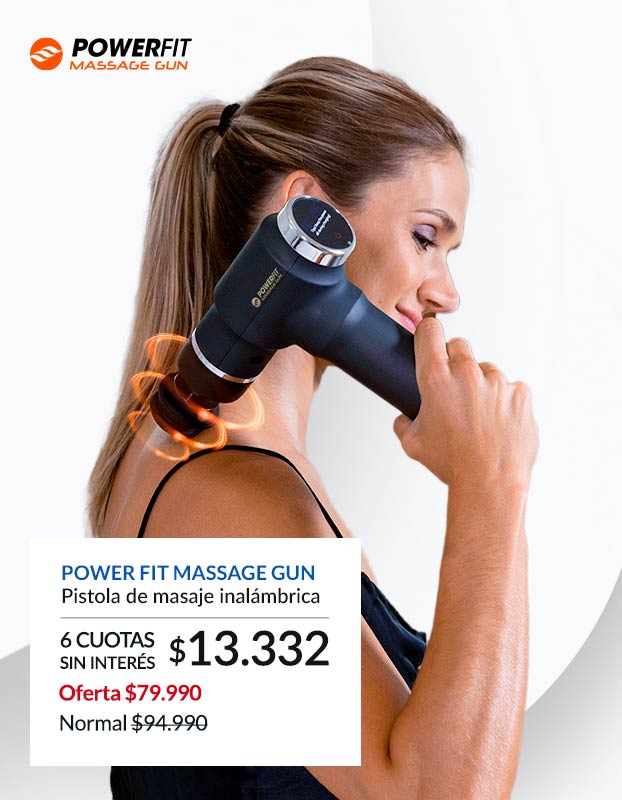 Power fit massage gun