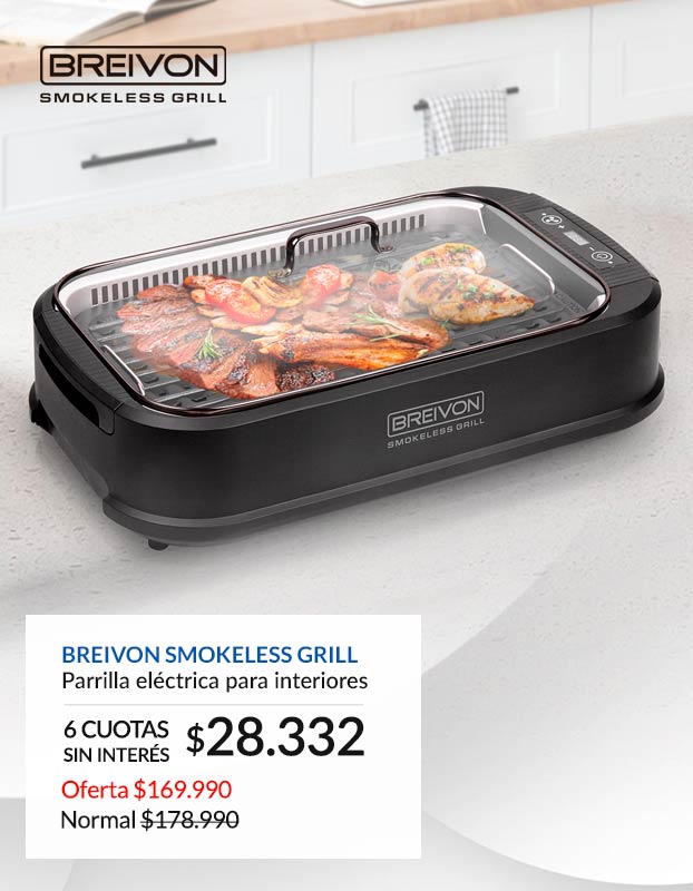 Breivon smokeless grill