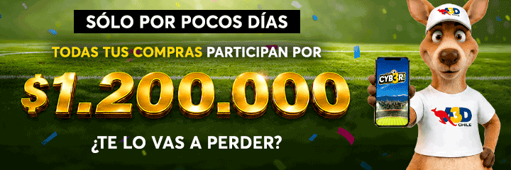 Todas tus compras participan por $1.200.000