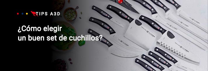 ¿Cómo elegir un buen set de cuchillos?