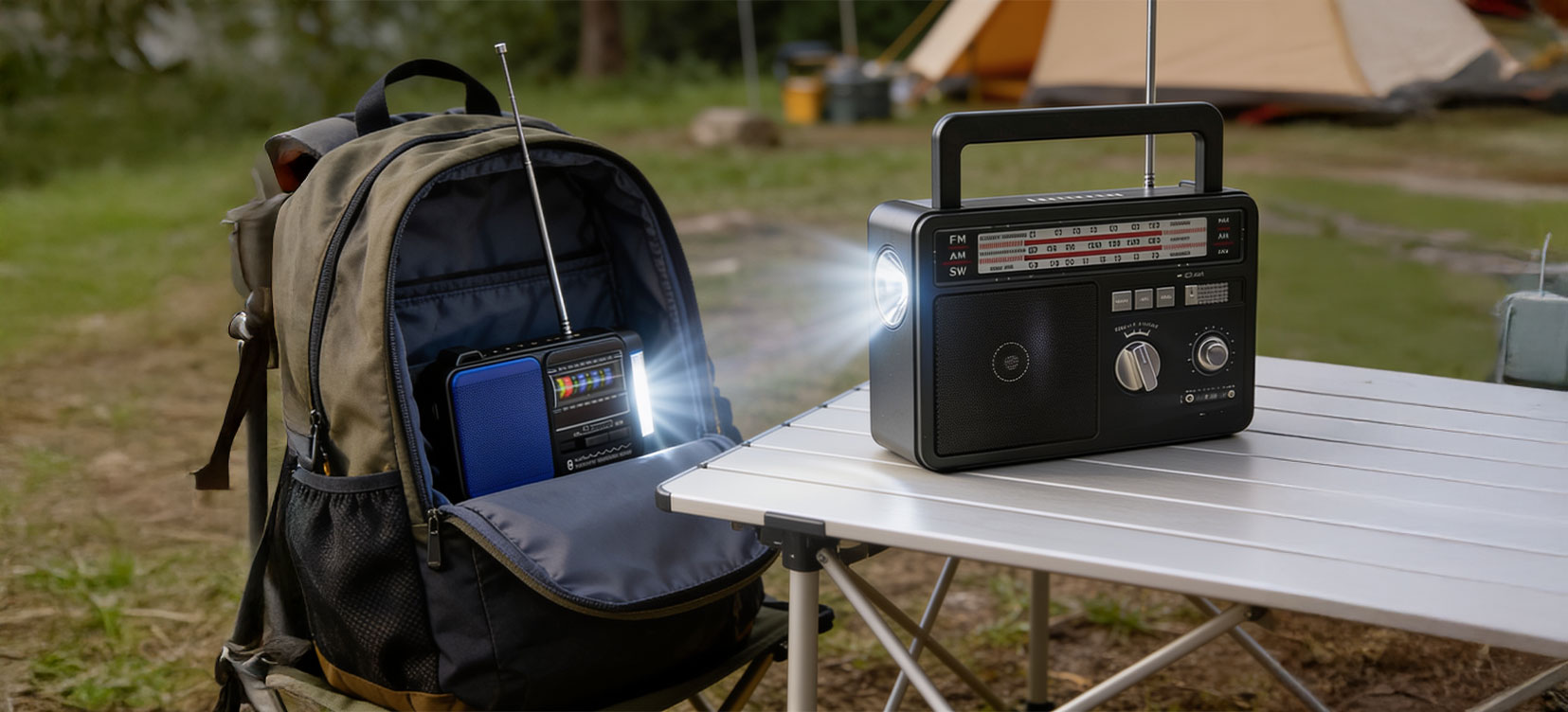 Kit Radio Power Sun + Radio Safe 45