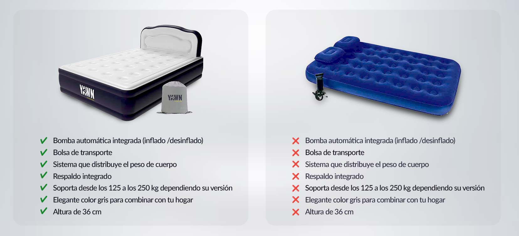Imagen que muestra los accesorios de la depiladora Bye Bye IPL